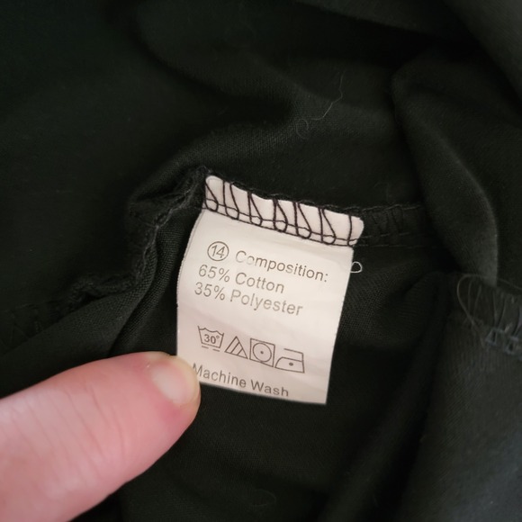 Shein‎ Curve Peplum Top Criss Cross V Neck Mesh Sleeve Plus Size 4XL - Picture 6 of 7